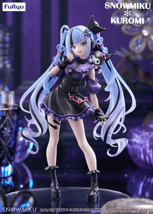 Hatsune Miku - Snow Miku x Kuromi - Trio - Try - iT(Furyu) - ORBITOPIA FIGURES LTD