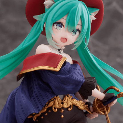 Hatsune Miku - Wonderland - Puss in Boots Figurine - OrbiTopia
