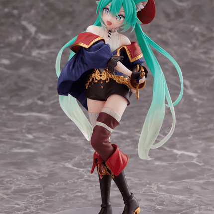 Hatsune Miku - Wonderland - Puss in Boots Figurine - OrbiTopia