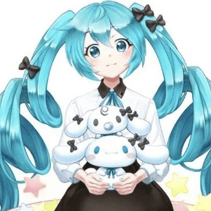 Hatsune Miku x Cinnamoroll Figure – Milk Ver. (Chokonose / Perching) - OrbiTopia