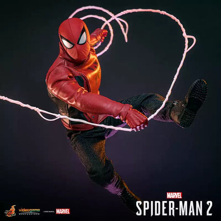 Hot Toys - Peter Parker - Marvel's Spider-Man 2 - 1:6 Scale - Last Stand Suit - ORBITOPIA FIGURES LTD