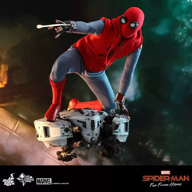 Hot Toys - Spider-Man Homemade Suit - 1:6 Scale - Spider-Man: Far From Home - ORBITOPIA FIGURES LTD