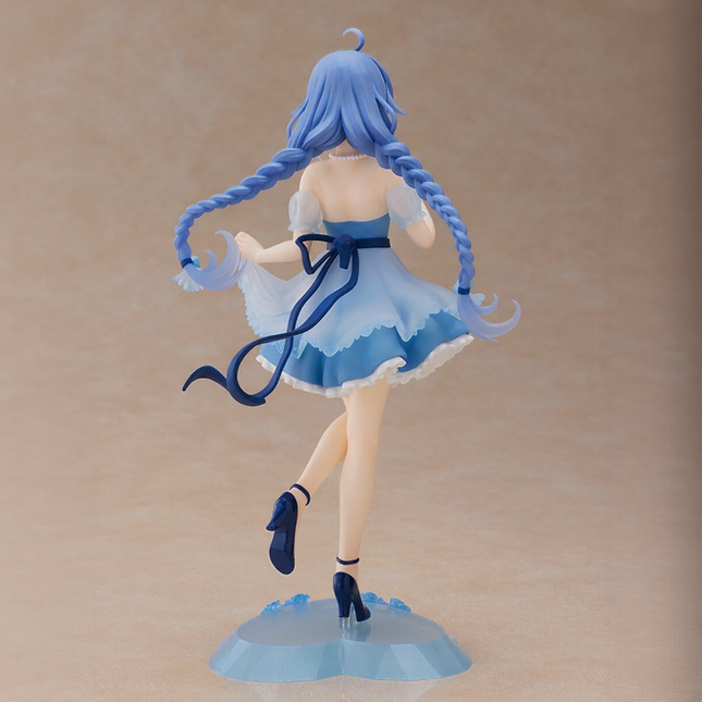 Roxy Migurdia TENITOL Flower Fairy Ver. figure, rear view with braided hair and dark blue waist ribbon