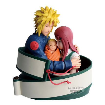 Naruto 72 Series - Minato, Naruto & Kushina - Figure (Banpresto) - OrbiTopia