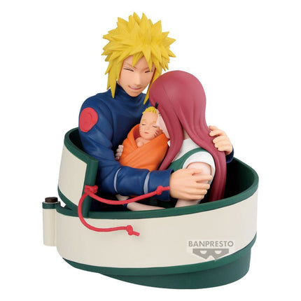 Naruto 72 Series - Minato, Naruto & Kushina - Figure (Banpresto) - OrbiTopia