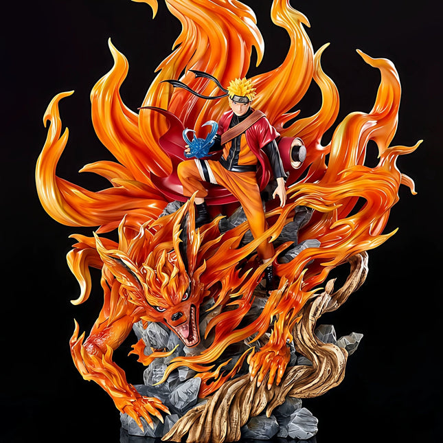 Naruto - Shinianbairen Studios - Kurama Uzumaki Naruto statue - OrbiTopia
