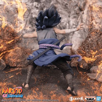 Naruto Shippuden – Sasuke Uchiha – Colosseum Battle Statue - OrbiTopia