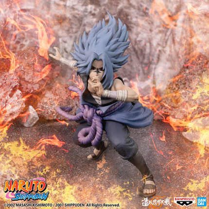 Naruto Shippuden – Sasuke Uchiha – Colosseum Battle Statue - OrbiTopia