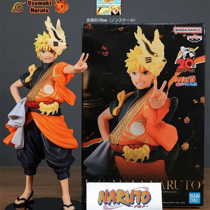 Naruto Uzumaki Figure – Naruto Shippuden 20th Anniversary Costume - OrbiTopia