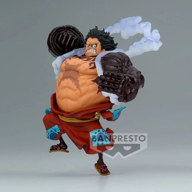 One Piece – Monkey D. Luffy Gear 4 Snake Man Ver. A – Banpresto | 14cm Dynamic Anime Figure - OrbiTopia