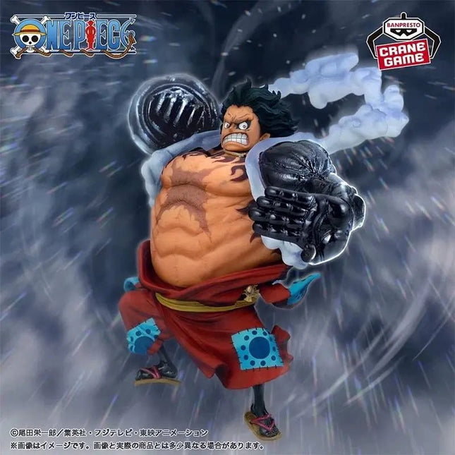 One Piece – Monkey D. Luffy Gear 4 Snake Man Ver. A – Banpresto | 14cm Dynamic Anime Figure - OrbiTopia