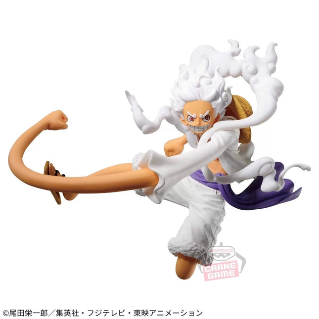 One Piece Monkey D. Luffy Gear 5 Battle Record Action Figure - OrbiTopia