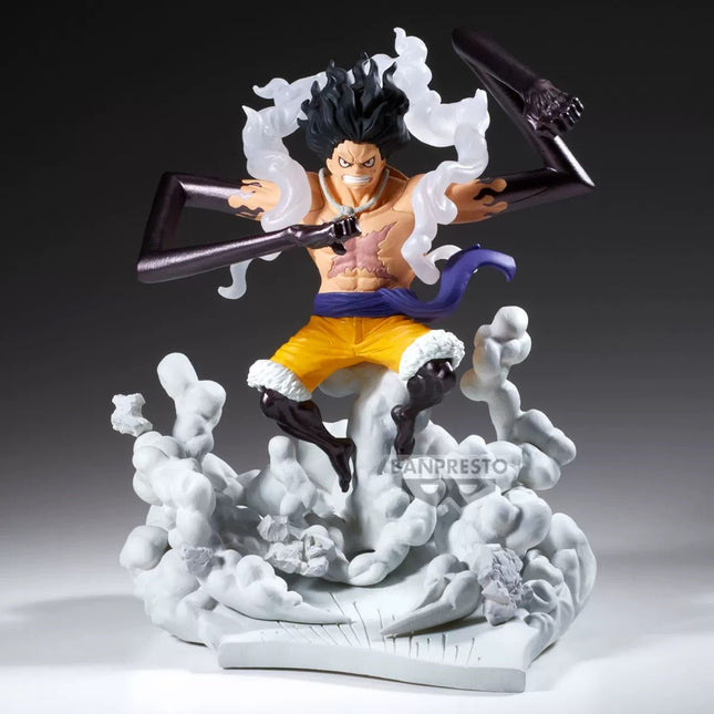 One Piece - Monkey D. Ruffy - Gear 4 Senkokkei Figure (Banpresto) - ORBITOPIA FIGURES LTD
