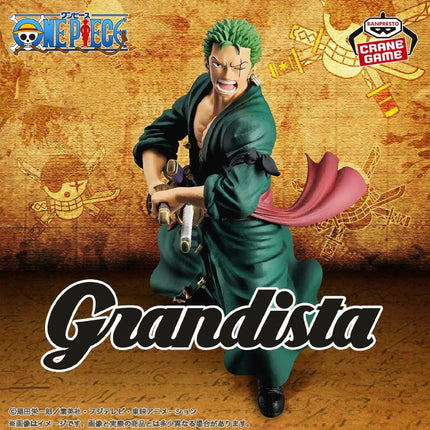 One Piece - Roronoa Zoro – Grandista Statue - OrbiTopia