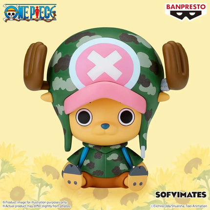 One Piece – Tony Tony Chopper Sofvimates Figure Dressrosa Ver. – Banpresto | 11cm Soft Vinyl Anime Figure - OrbiTopia