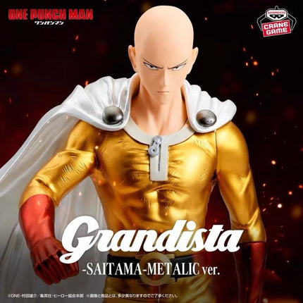 One Punch Man - Saitama - Grandista Metallic Figure (Banpresto) - ORBITOPIA FIGURES LTD