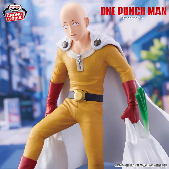 One Punch Man - Saitama - Life Figure (Banpresto) - ORBITOPIA FIGURES LTD