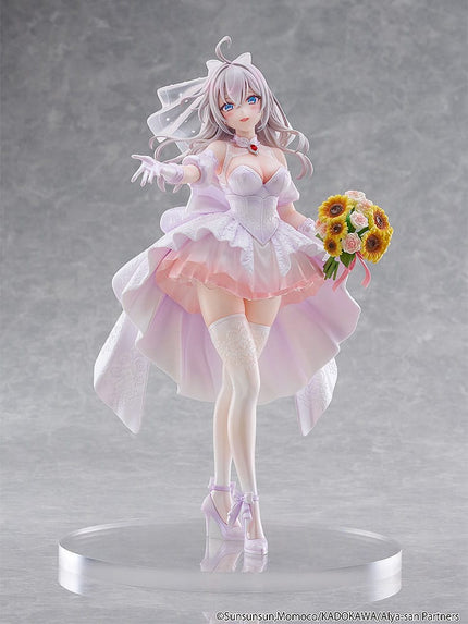 Alya Sometimes Hides Her Feelings in Russian - Alisa Mikhailovna Kujou - Wedding Dress Ver. KDcolle 1/7 Scale Figure (KADOKAWA) — product image 1