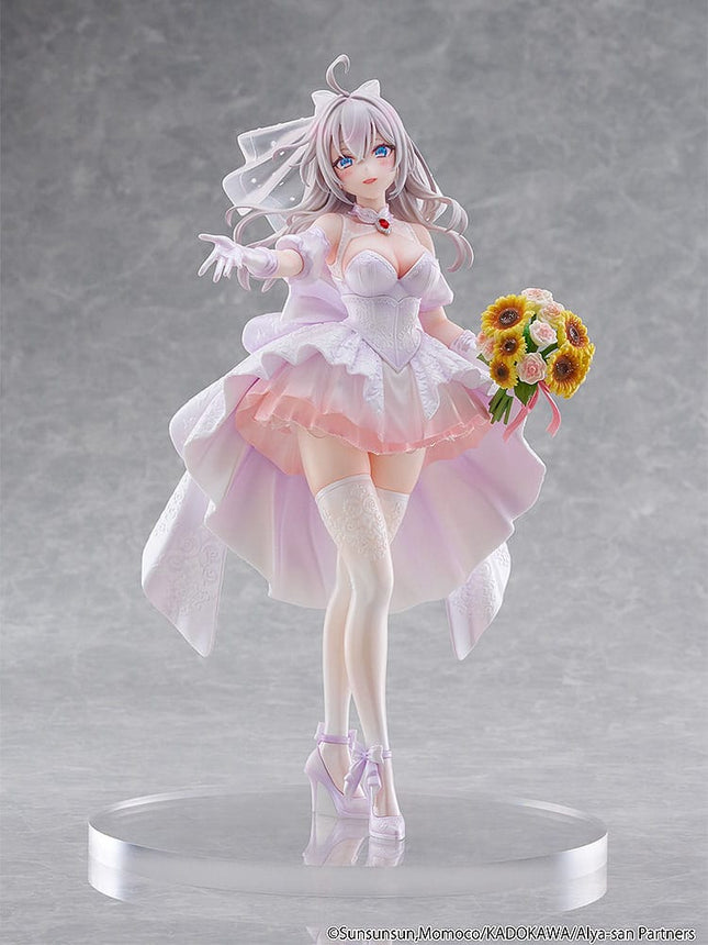 Alya Sometimes Hides Her Feelings in Russian - Alisa Mikhailovna Kujou - Wedding Dress Ver. KDcolle 1/7 Scale Figure (KADOKAWA) — product image 1