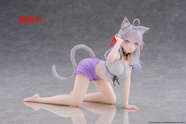 Alya Sometimes Hides Her Feelings in Russian - Alisa Mikhailovna Kujou - Cat Ear Roomwear Ver. Desktop Cute Figure (Taito) — product image 1