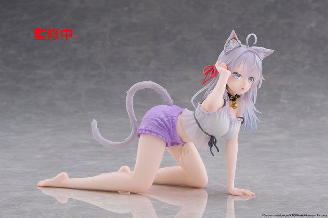 Alya Sometimes Hides Her Feelings in Russian - Alisa Mikhailovna Kujou - Cat Ear Roomwear Ver. Desktop Cute Figure (Taito) — product image 2