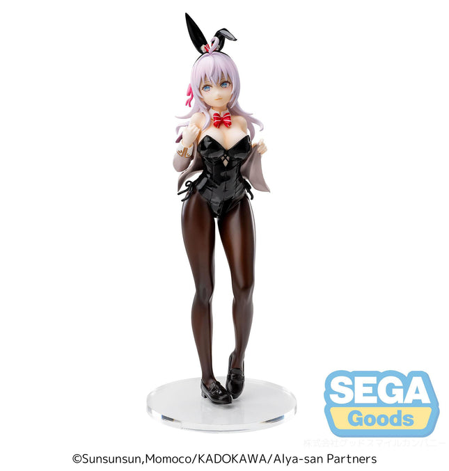 Alya Sometimes Hides Her Feelings in Russian - Alisa Mikhailovna Kujou - Bunny Luminasta Figure (SEGA) — product image 2