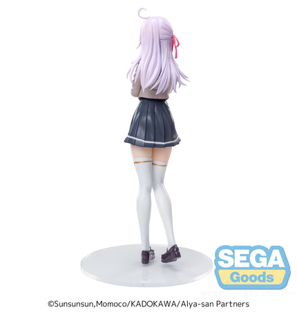 Alya Sometimes Hides Her Feelings in Russian - Alisa Mikhailovna Kujou - School Uniform Luminasta Figure (SEGA) — product image 3