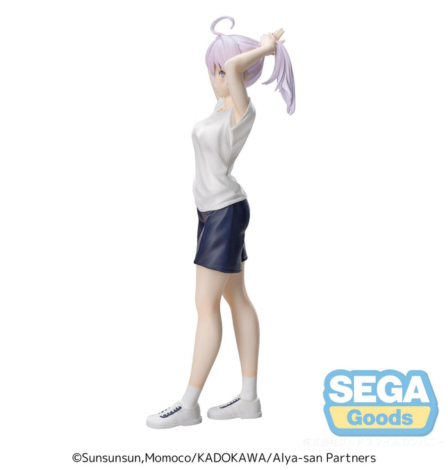 Alya Sometimes Hides Her Feelings in Russian - Alisa Mikhailovna Kujou - Gym Clothes Luminasta Figure (SEGA) — product image 2