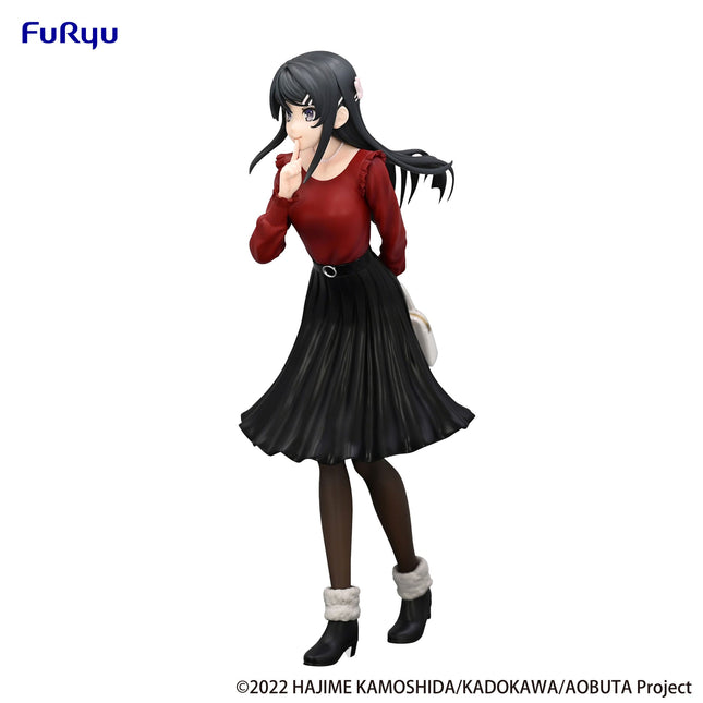 Rascal Does Not Dream of Bunny Girl Senpai - Mai Sakurajima - Winter Coordinate Ver. Trio-Try-iT Figure (Furyu) — product image 2