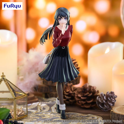 Rascal Does Not Dream of Bunny Girl Senpai - Mai Sakurajima - Winter Coordinate Ver. Trio-Try-iT Figure (Furyu) — product image 7