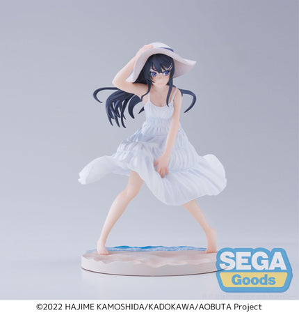 Rascal Does Not Dream of Bunny Girl Senpai - Mai Sakurajima - Summer Dress Luminasta Figure (SEGA) — product image 4