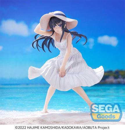 Rascal Does Not Dream of Bunny Girl Senpai - Mai Sakurajima - Summer Dress Luminasta Figure (SEGA) — product image 5