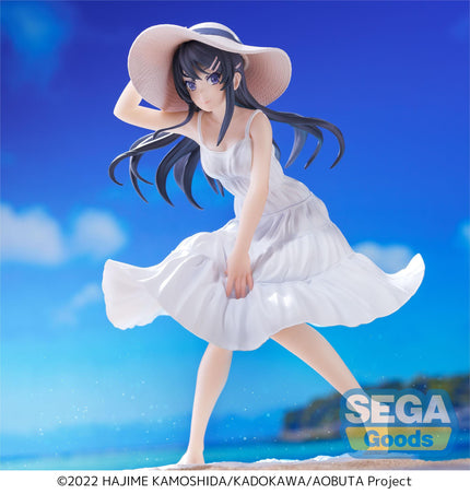 Rascal Does Not Dream of Bunny Girl Senpai - Mai Sakurajima - Summer Dress Luminasta Figure (SEGA) — product image 7