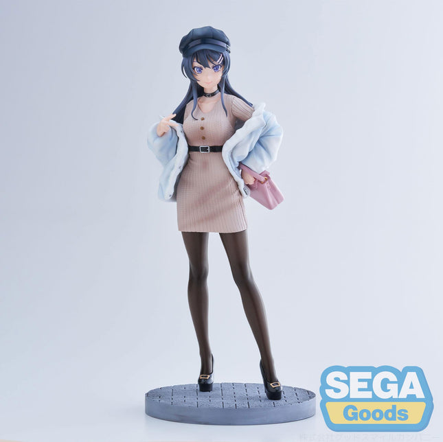 Rascal Does Not Dream of Bunny Girl Senpai - Mai Sakurajima - Casual Clothes Luminasta Figure (SEGA) — product image 1