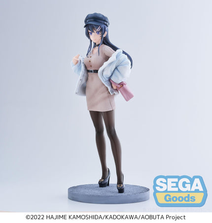 Rascal Does Not Dream of Bunny Girl Senpai - Mai Sakurajima - Casual Clothes Luminasta Figure (SEGA) — product image 2