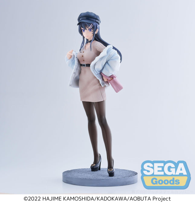 Rascal Does Not Dream of Bunny Girl Senpai - Mai Sakurajima - Casual Clothes Luminasta Figure (SEGA) — product image 2