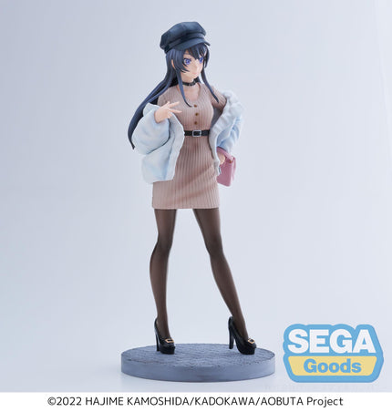 Rascal Does Not Dream of Bunny Girl Senpai - Mai Sakurajima - Casual Clothes Luminasta Figure (SEGA) — product image 4