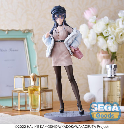 Rascal Does Not Dream of Bunny Girl Senpai - Mai Sakurajima - Casual Clothes Luminasta Figure (SEGA) — product image 5