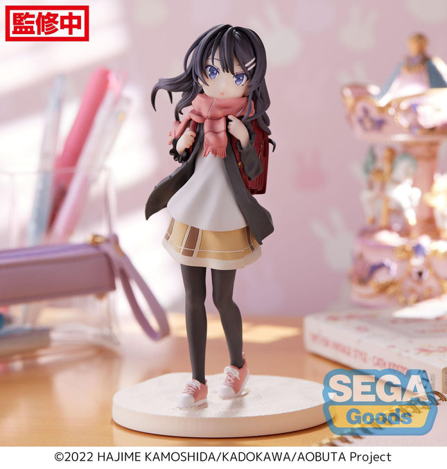 Rascal Does Not Dream of Bunny Girl Senpai - Mai Sakurajima - Knapsack Kid Luminasta Figure (SEGA) — product image 1