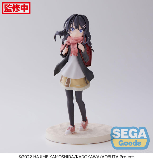 Rascal Does Not Dream of Bunny Girl Senpai - Mai Sakurajima - Knapsack Kid Luminasta Figure (SEGA) — product image 2