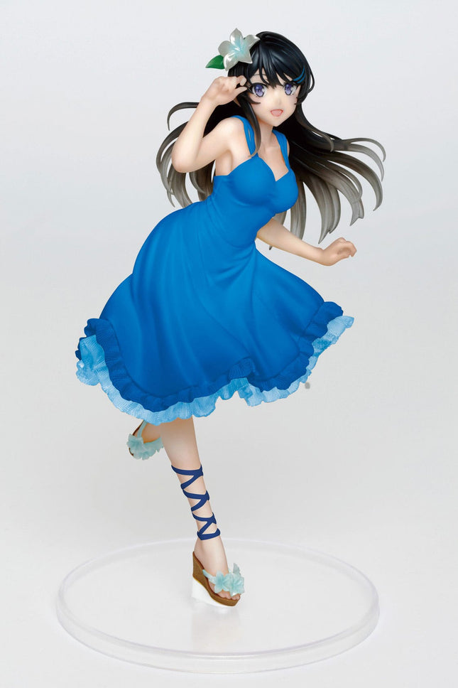 Rascal Does Not Dream of Bunny Girl Senpai - Mai Sakurajima - Summer One-Piece Ver. Renewal Coreful Figure (Taito) — product image 1