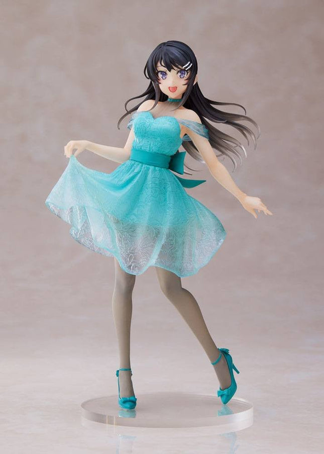 Rascal Does Not Dream of Bunny Girl Senpai - Mai Sakurajima - Clear Dress Ver. Coreful Figure (Taito) — product image 1