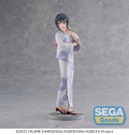 Rascal Does Not Dream of Bunny Girl Senpai - Mai Sakurajima - Yukata Luminasta Figure (SEGA) — product image 2