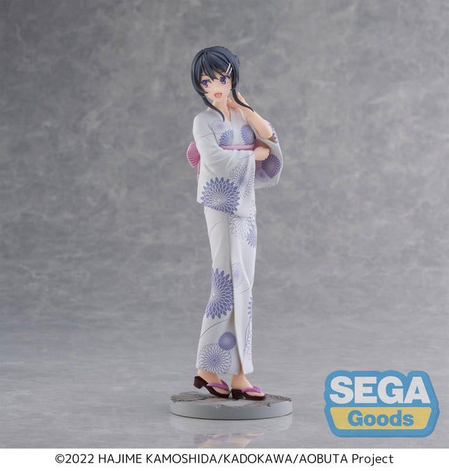 Rascal Does Not Dream of Bunny Girl Senpai - Mai Sakurajima - Yukata Luminasta Figure (SEGA) — product image 2
