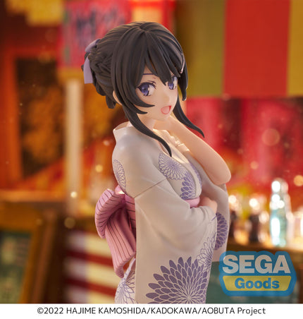 Rascal Does Not Dream of Bunny Girl Senpai - Mai Sakurajima - Yukata Luminasta Figure (SEGA) — product image 6