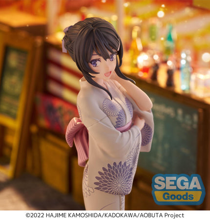 Rascal Does Not Dream of Bunny Girl Senpai - Mai Sakurajima - Yukata Luminasta Figure (SEGA) — product image 9