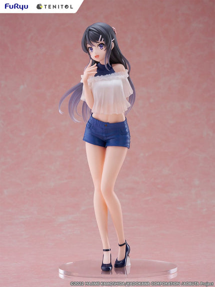 Rascal Does Not Dream of Bunny Girl Senpai - Mai Sakurajima - Tenitol Tall Figure (Furyu) — product image 2