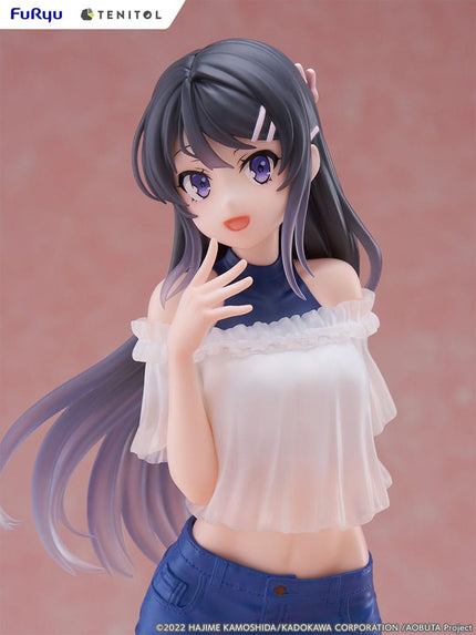 Rascal Does Not Dream of Bunny Girl Senpai - Mai Sakurajima - Tenitol Tall Figure (Furyu) — product image 3