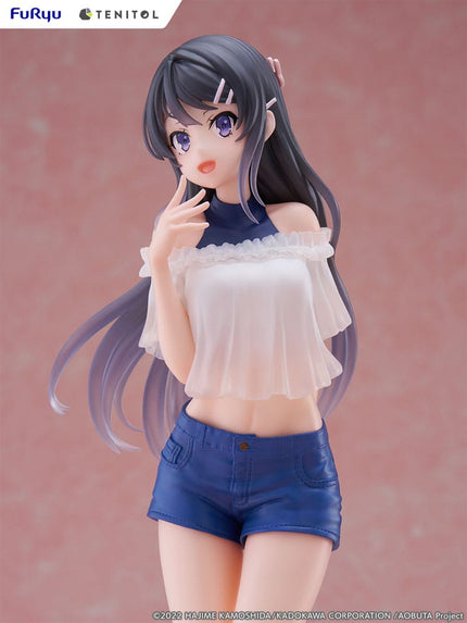 Rascal Does Not Dream of Bunny Girl Senpai - Mai Sakurajima - Tenitol Tall Figure (Furyu) — product image 4
