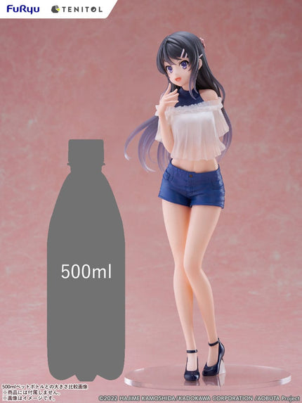 Rascal Does Not Dream of Bunny Girl Senpai - Mai Sakurajima - Tenitol Tall Figure (Furyu) — product image 6